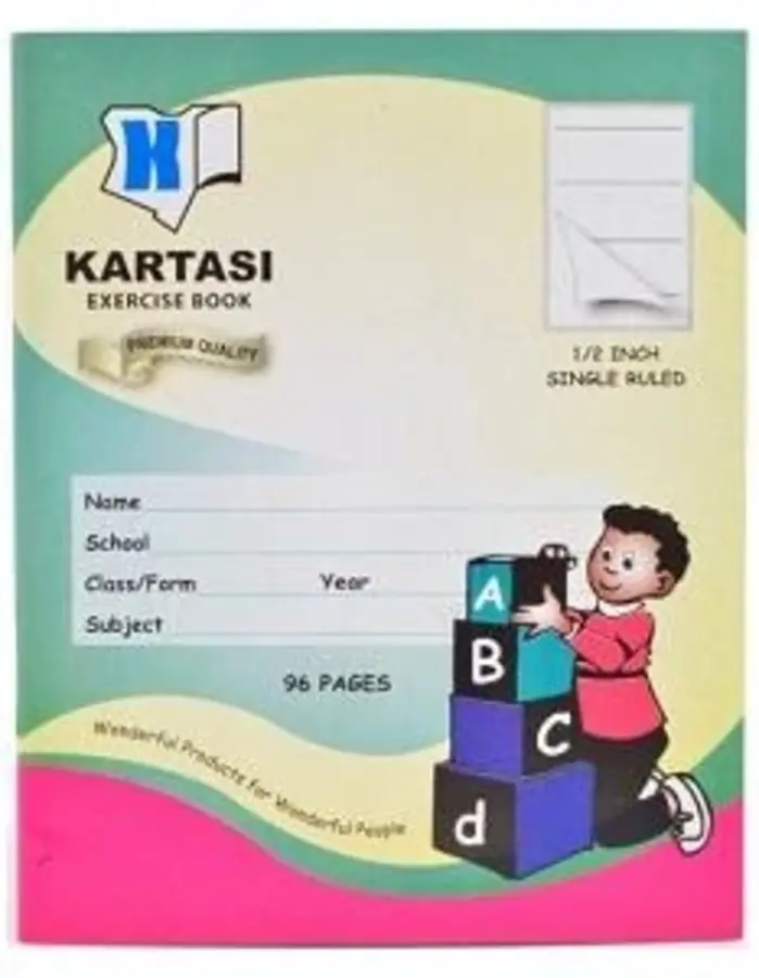 Kartasi Ex.Bk Manilla 96P Sq